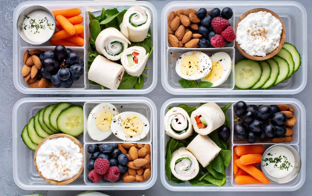 Easy lunch meal prep ideas container